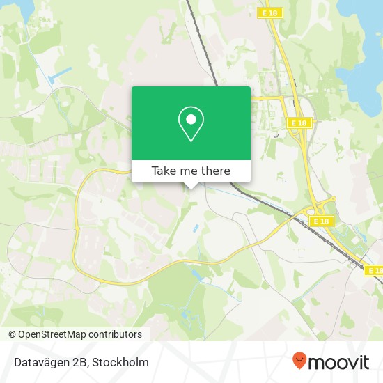 Datavägen 2B karta