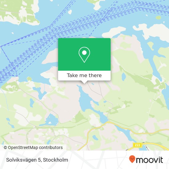 Solviksvägen 5 karta