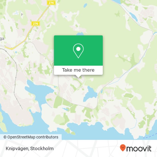 Knipvägen karta