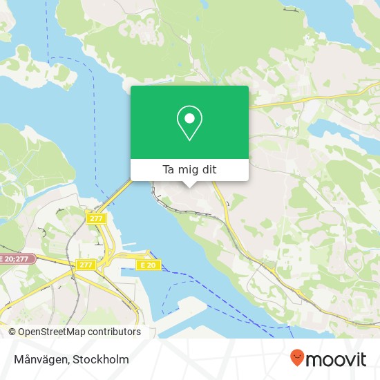 Månvägen karta