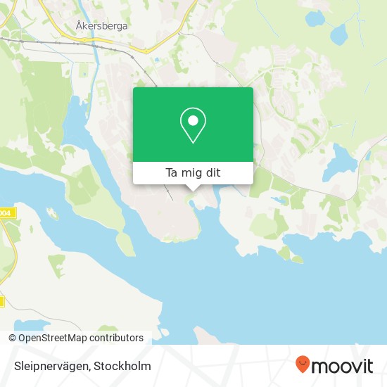 Sleipnervägen karta