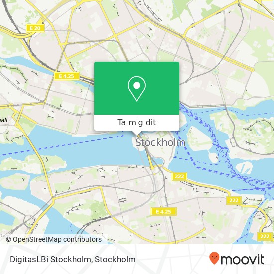 DigitasLBi Stockholm karta