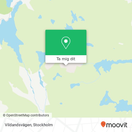 Vildandsvägen karta