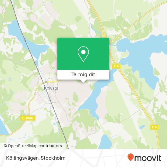 Kölängsvägen karta