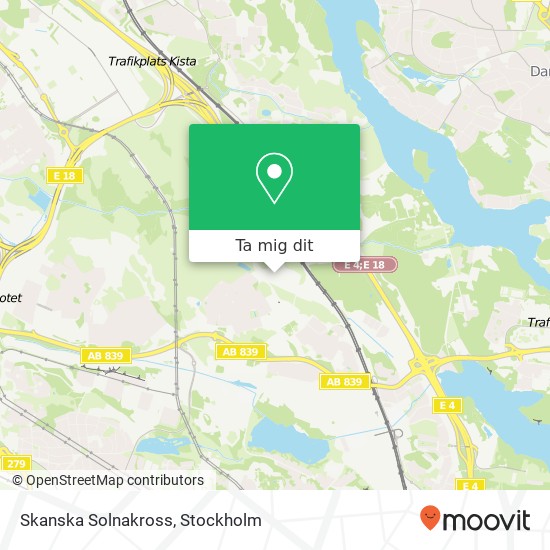 Skanska Solnakross karta
