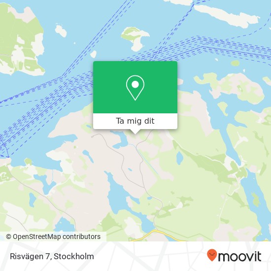 Risvägen 7 karta