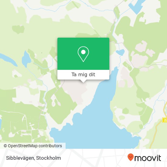 Sibblevägen karta