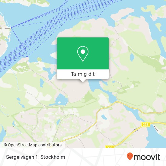 Sergelvägen 1 karta