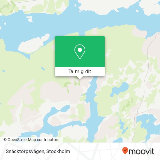 Snäcktorpsvägen karta