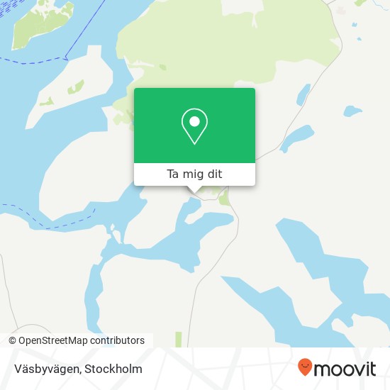 Väsbyvägen karta