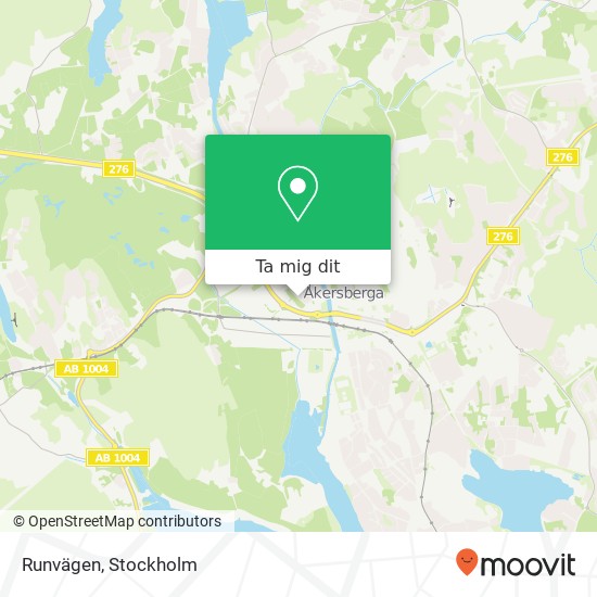 Runvägen karta