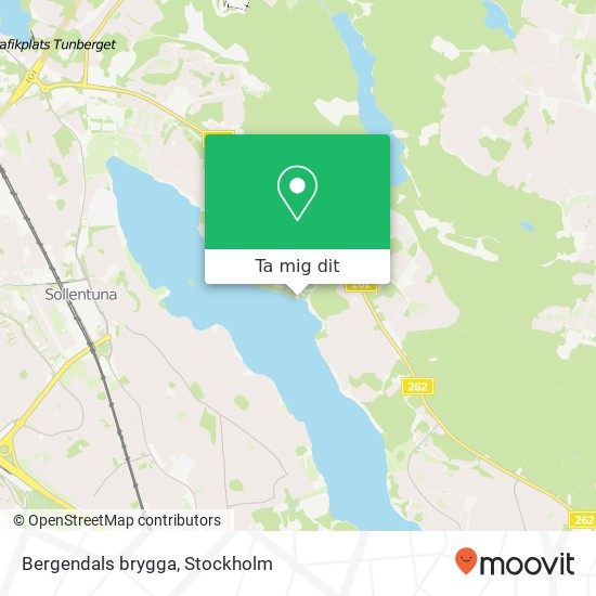 Bergendals brygga karta