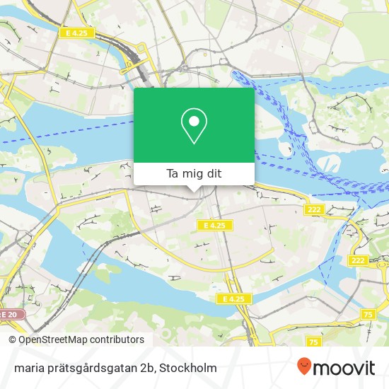 maria prätsgårdsgatan 2b karta