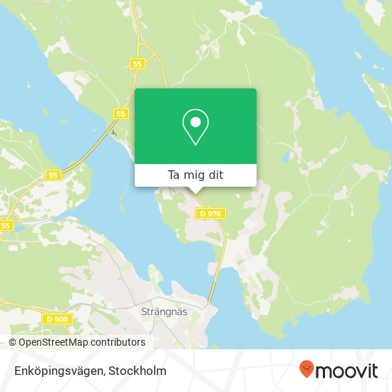 Enköpingsvägen karta