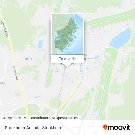 Stockholm-Arlanda karta
