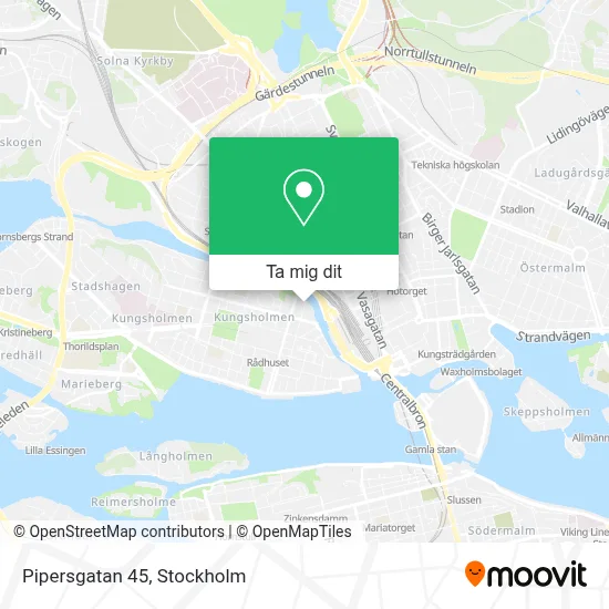 Pipersgatan 45 karta