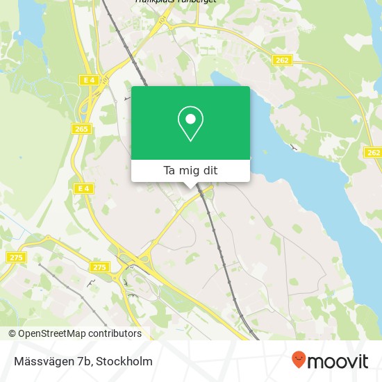 Mässvägen 7b karta