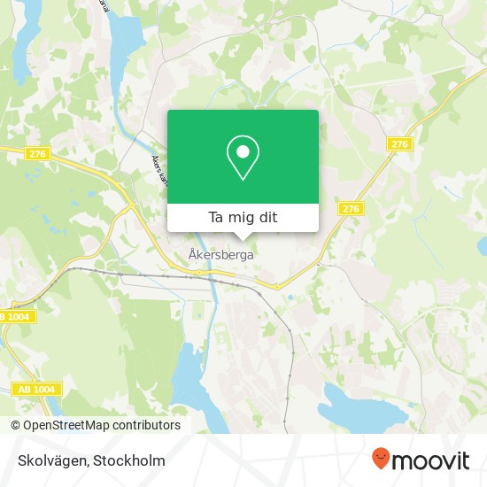 Skolvägen karta