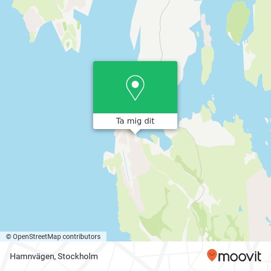 Hamnvägen karta