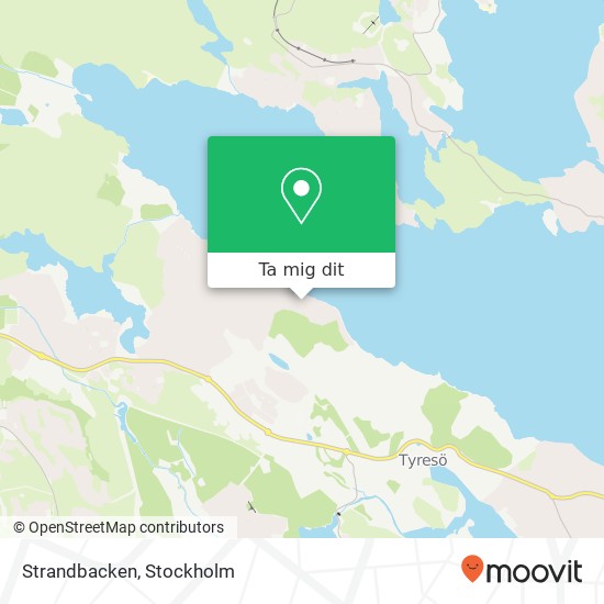 Strandbacken karta