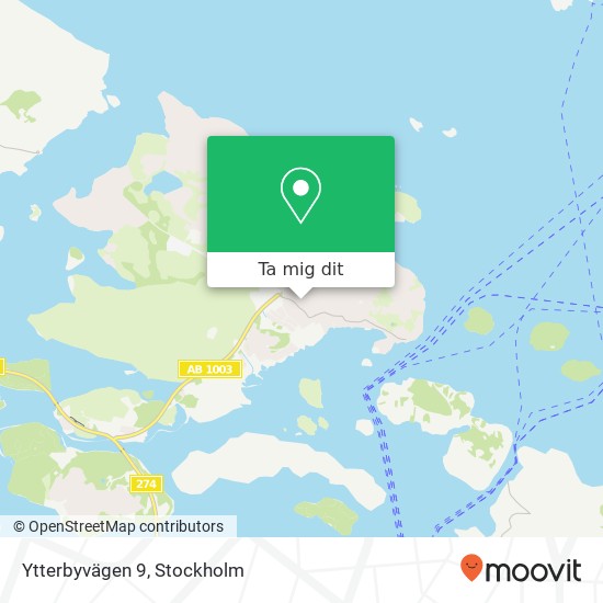 Ytterbyvägen 9 karta