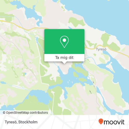 Tyresö karta