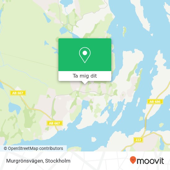 Murgrönsvägen karta