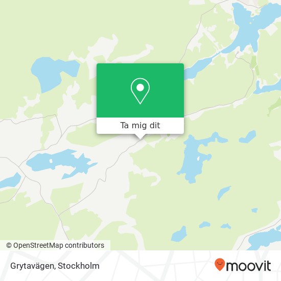 Grytavägen karta