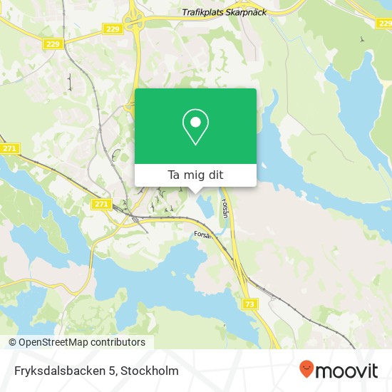 Fryksdalsbacken 5 karta