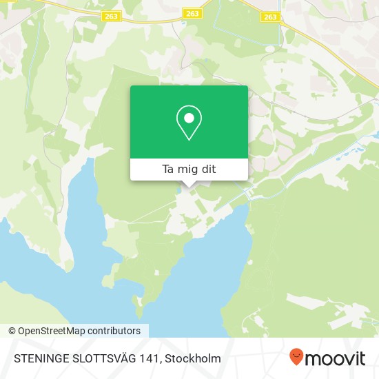 STENINGE SLOTTSVÄG 141 karta