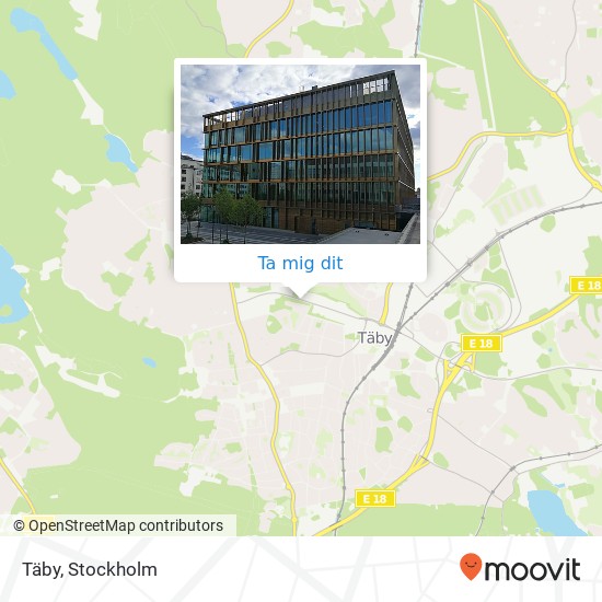 Täby karta