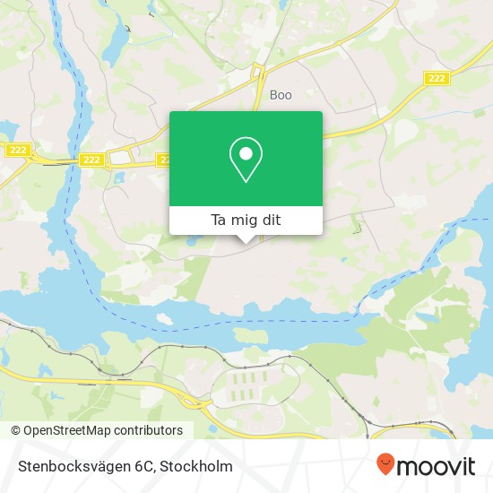 Stenbocksvägen 6C karta