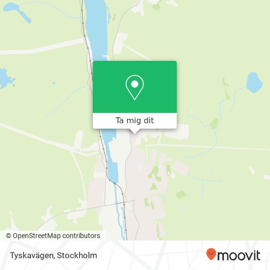 Tyskavägen karta