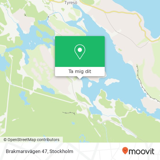 Brakmarsvägen 47 karta