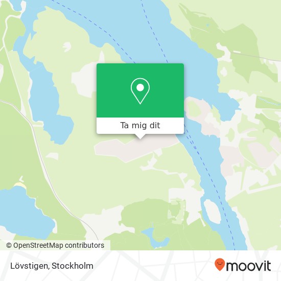 Lövstigen karta