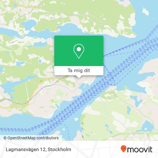 Lagmansvägen 12 karta