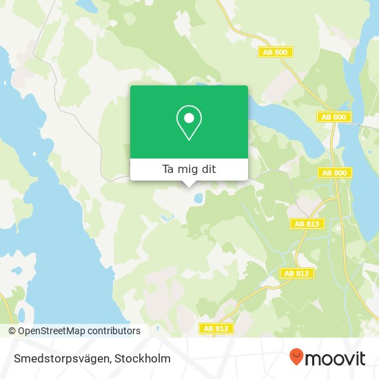 Smedstorpsvägen karta