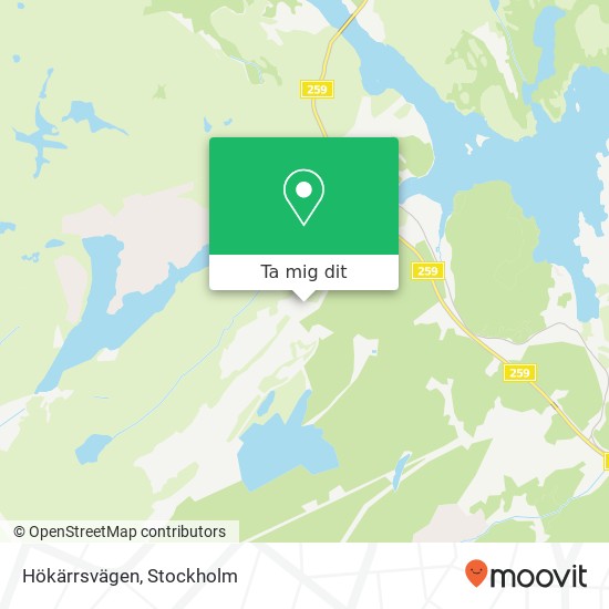 Hökärrsvägen karta