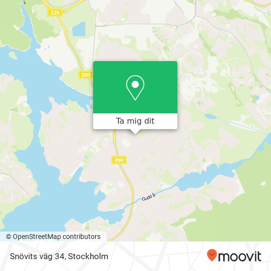 Snövits väg 34 karta