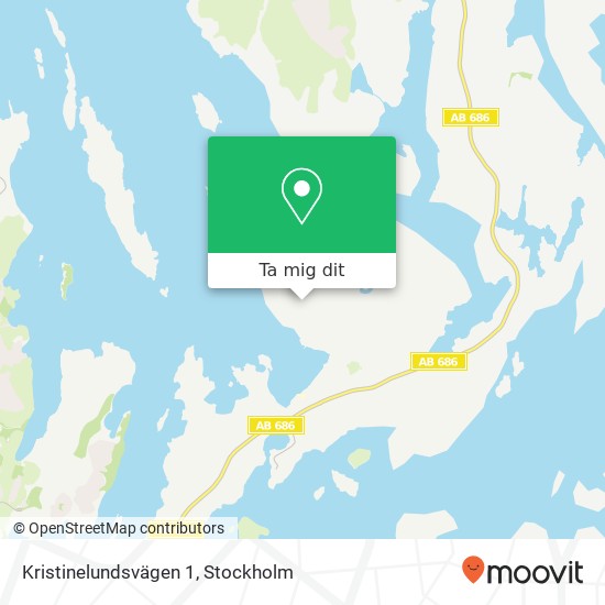 Kristinelundsvägen 1 karta