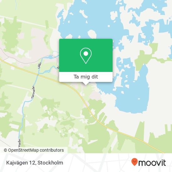 Kajvägen 12 karta