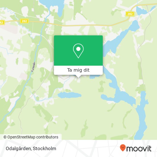 Odalgården karta