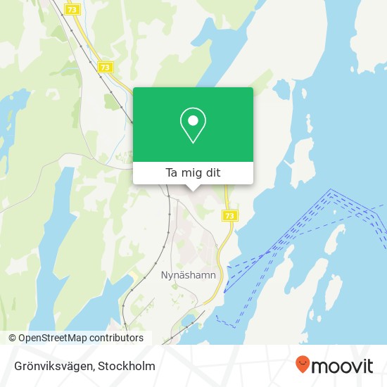 Grönviksvägen karta