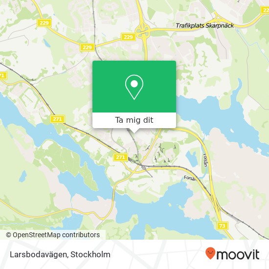 Larsbodavägen karta