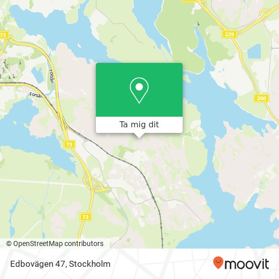 Edbovägen 47 karta