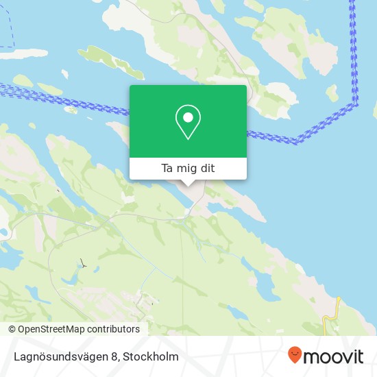 Lagnösundsvägen 8 karta