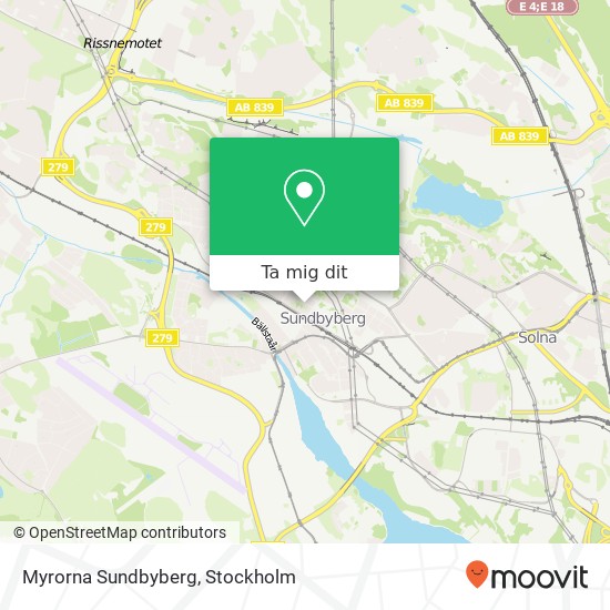 Myrorna Sundbyberg karta