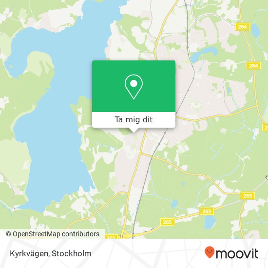 Kyrkvägen karta