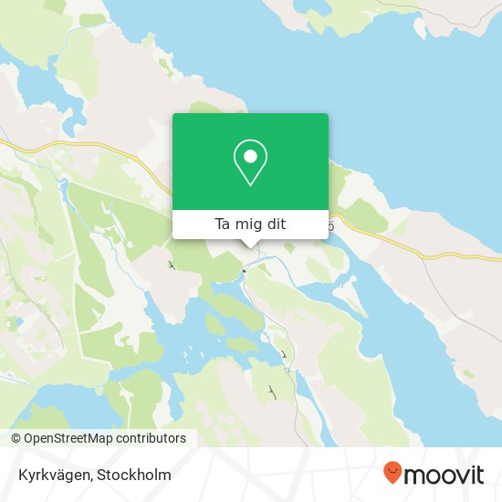 Kyrkvägen karta