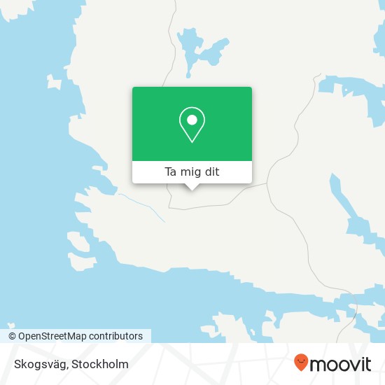 Skogsväg karta